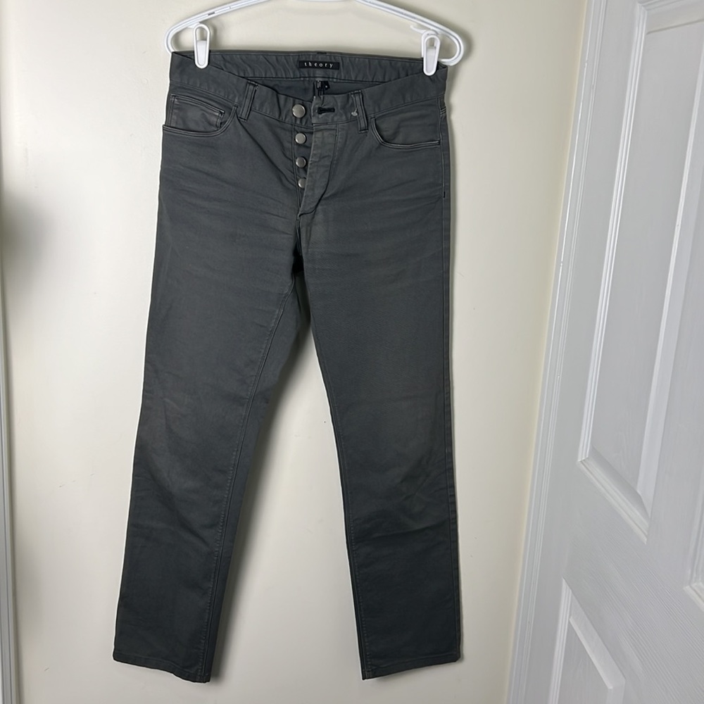 Theory Men  Haydin En Activist Straight Leg  Pants Size 28